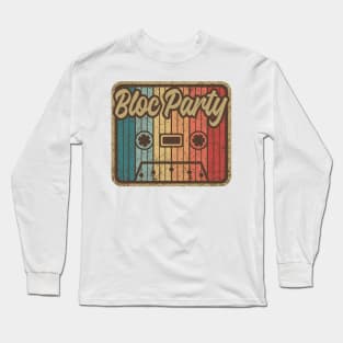 Bloc Party Vintage Cassette Long Sleeve T-Shirt